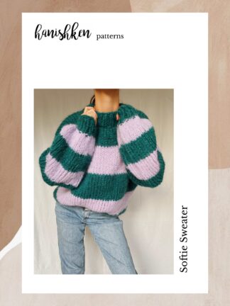 Strickanleitung - Softie Sweater Streifen